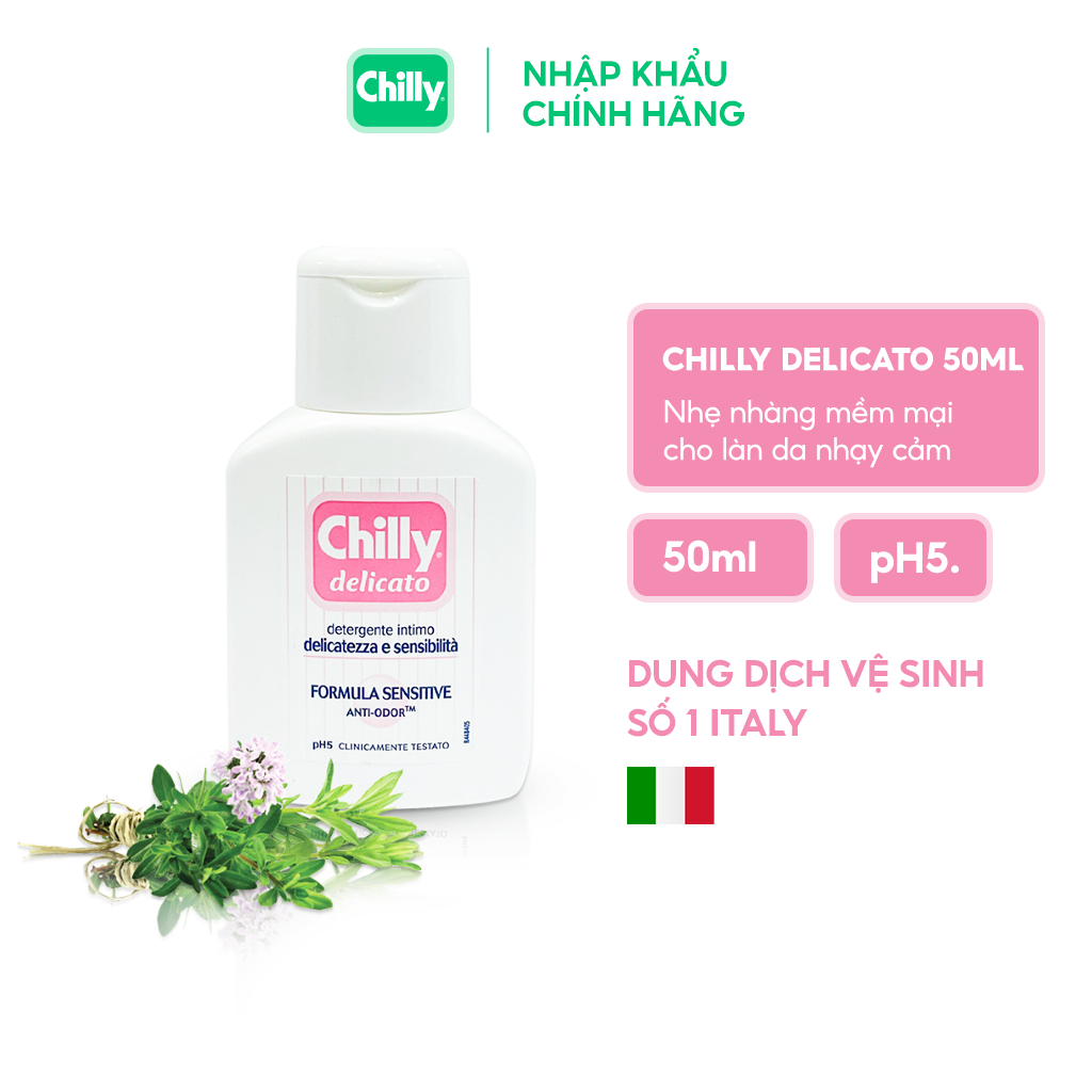 Dung dịch vệ sinh phụ nữ Chilly 50ml