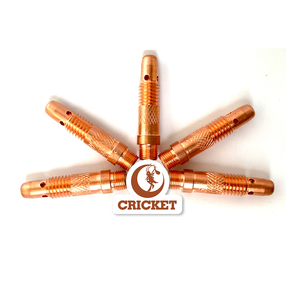 Thân giữ kẹp kim 1.6mm - 2.4mm, linh kiện gắn vào đầu hàn TIG dùng để giữ kim hàn