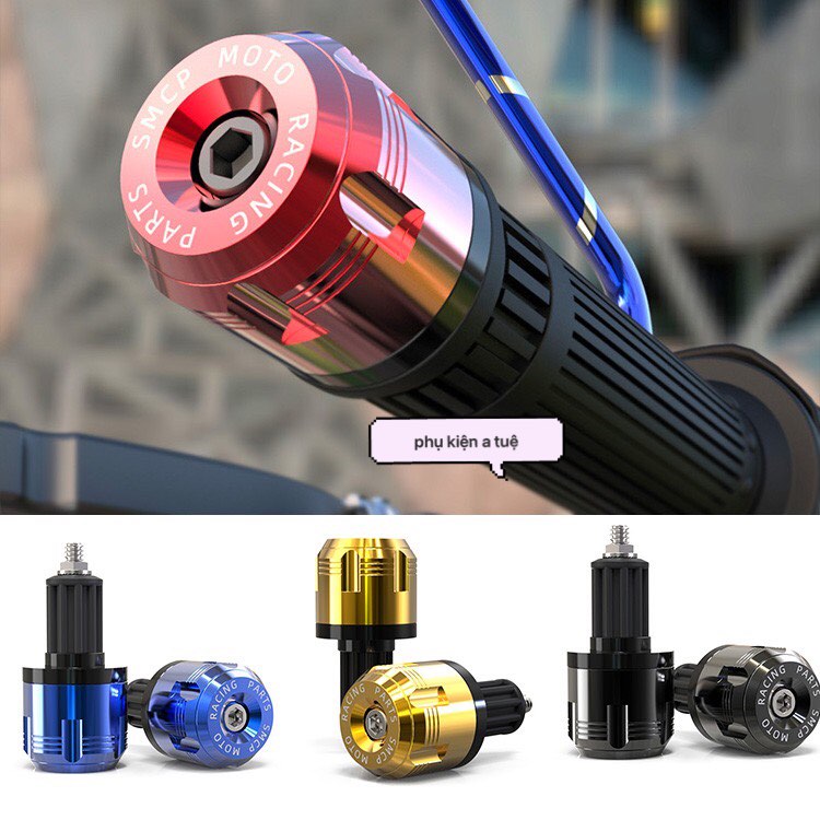 Gù tay lái moto nhôm cnc