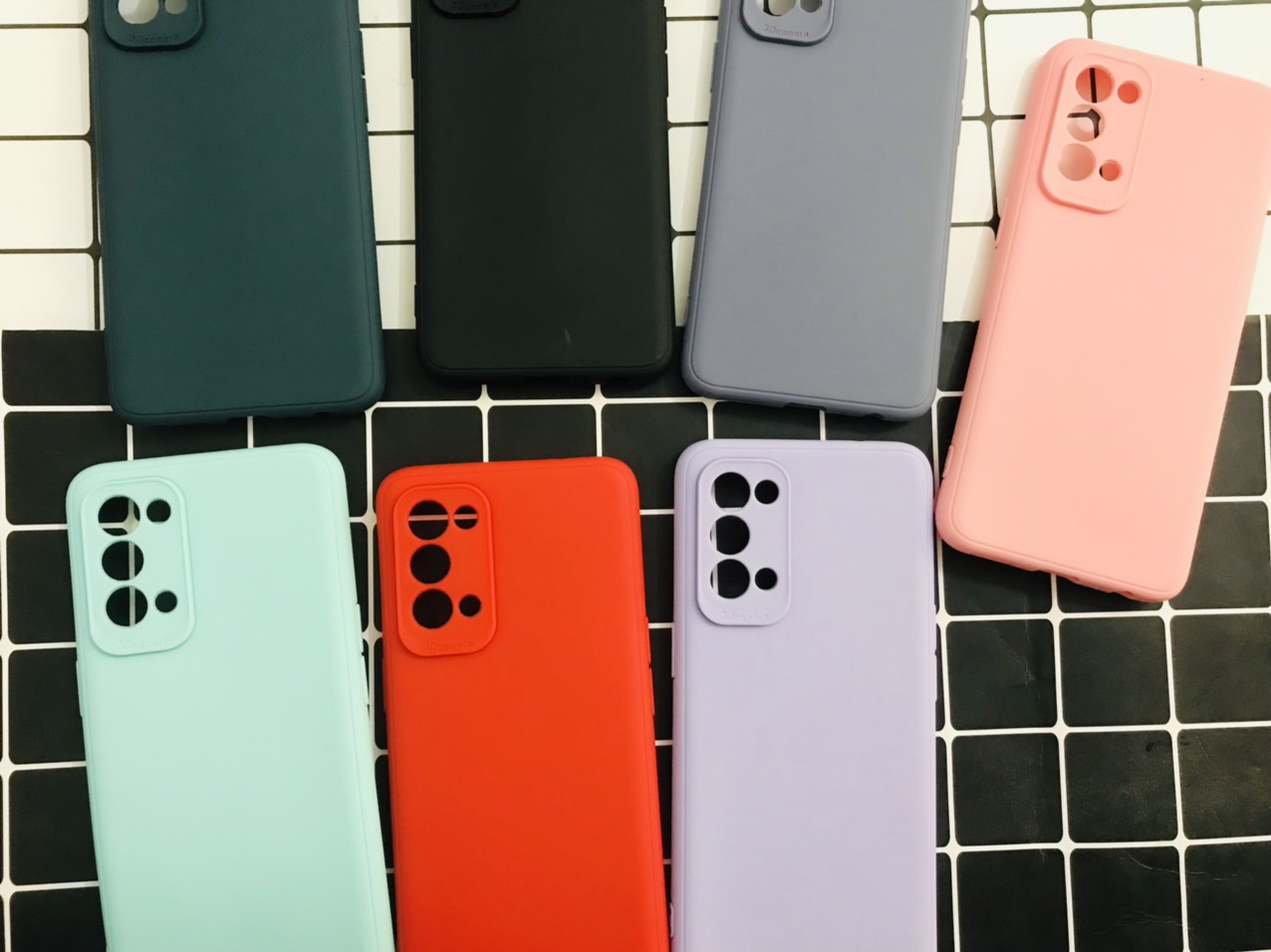 Ốp lưng dẻo màu siêu chất cho Oppo Reno 5