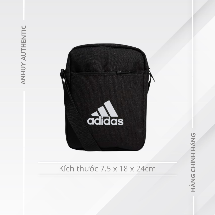Túi đeo chéo nam nữ chính hãng Adidas chất poly 24x18x7.5cm
