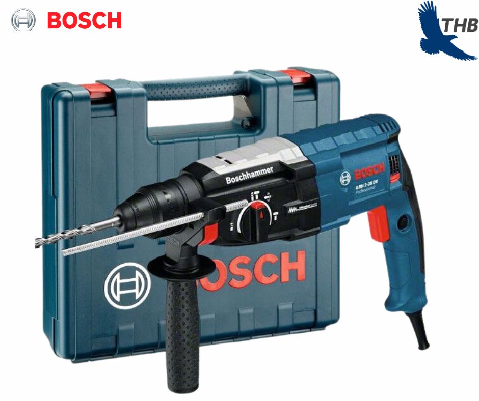Máy khoan búa máy khoan đục bê tông bosch gbh 2-28 dv chống rung công suất 850w