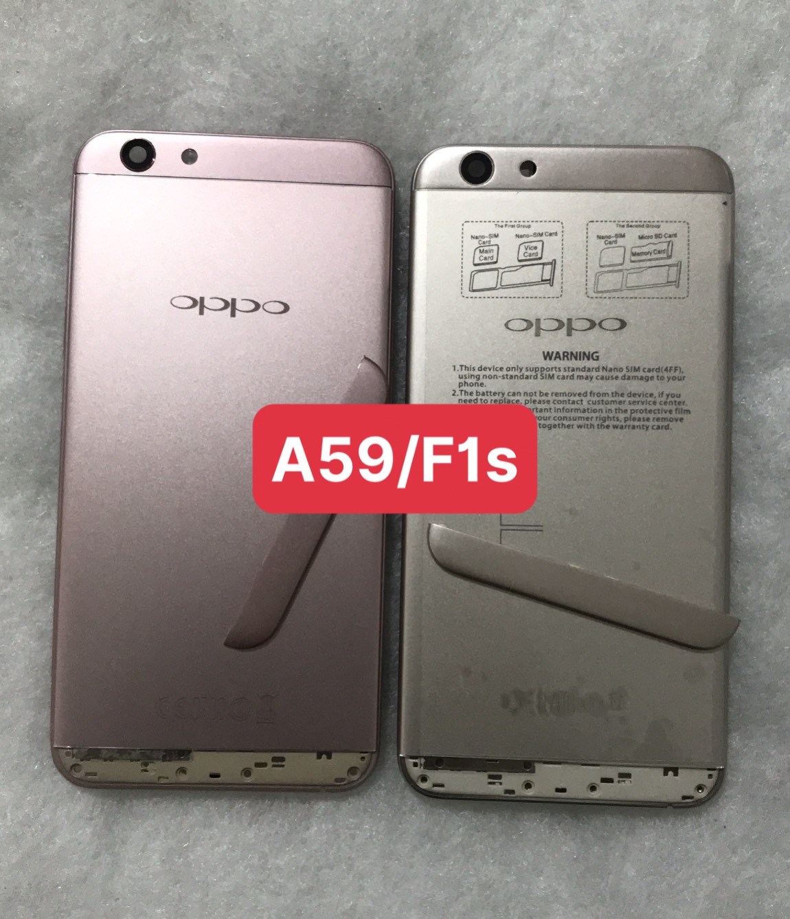 Nắp lưng oppo a59 / f1s
