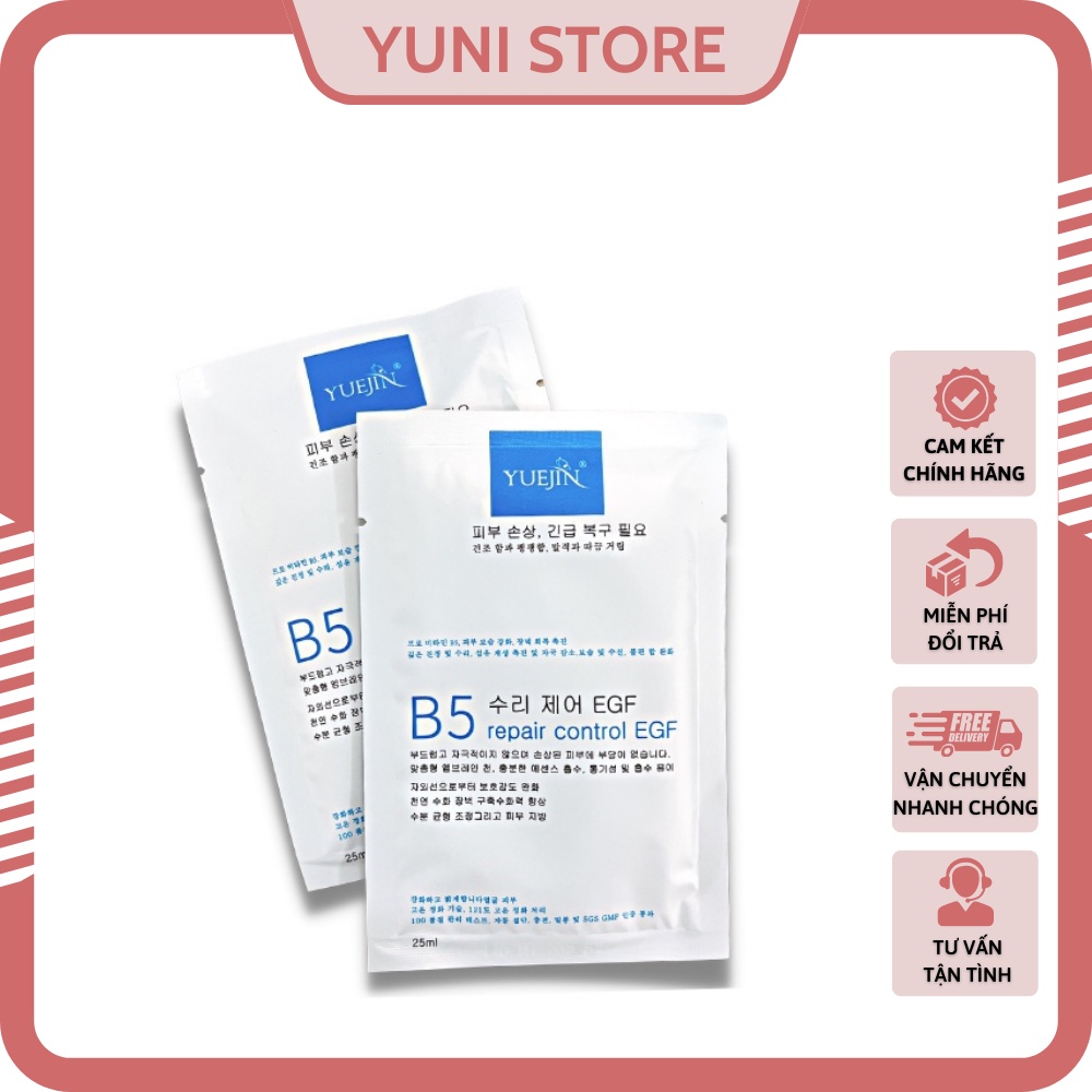 Mặt nạ yuejin b5 & egf - mặt nạ b5 repair control egf
