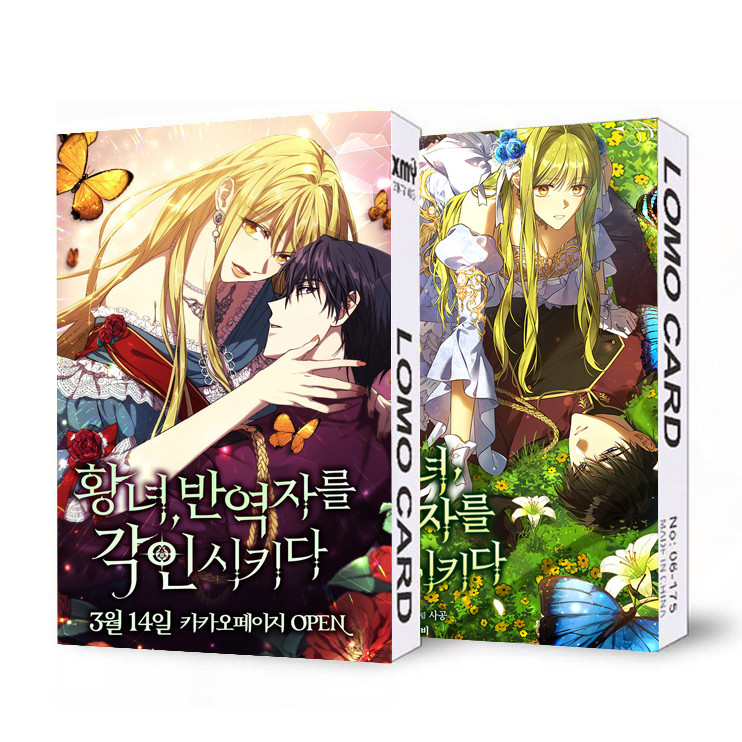 ( không kèm hộp ) Hộp ảnh lomo IN HÌNH CÔNG CHÚA KHẮC ẤN LÊN KẺ PHẢN NGHỊCH anime chibi 30 tấm