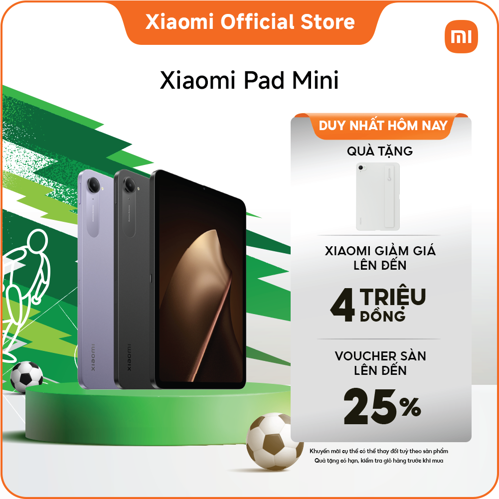 Xiaomi Pad Mini|Thiết kế 8,8" để cầm bằng một tay|Cân bằng tính di động và hiệu suất|Xiaomi HyperAI|Được hỗ trợ bởi Xiaomi HyperOS