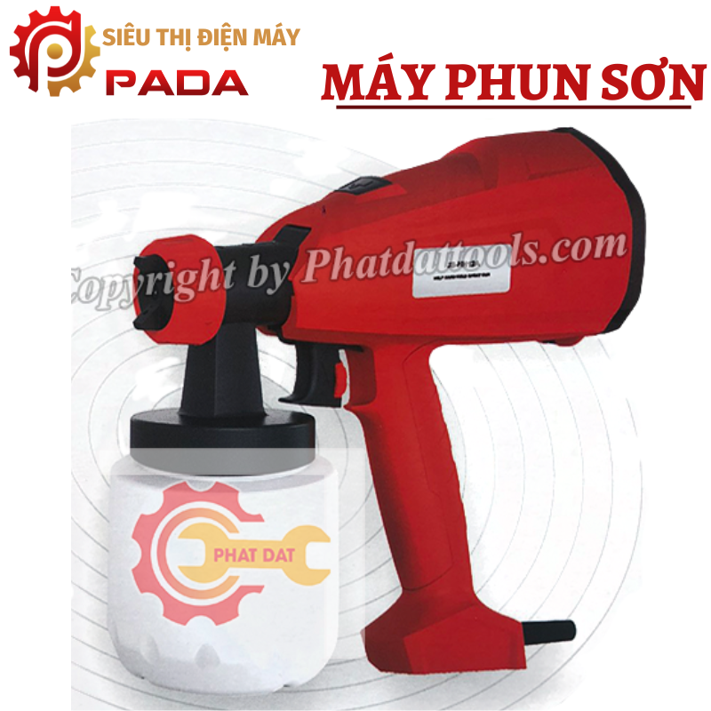 Máy phun sơn cầm tay đa năng hãng acz model hh12a-dung tích bình 800ml-công suất 350w-bảo hành 6 tháng