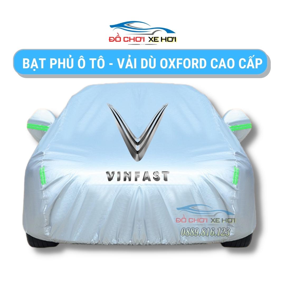 Bạt Phủ Ô Tô Vải Dù VINFAST FADIL, LUX A 2.0, LUX SA 2.0, Chống Nóng, Chống Nước Tuyệt Đối, Có Phản Quang