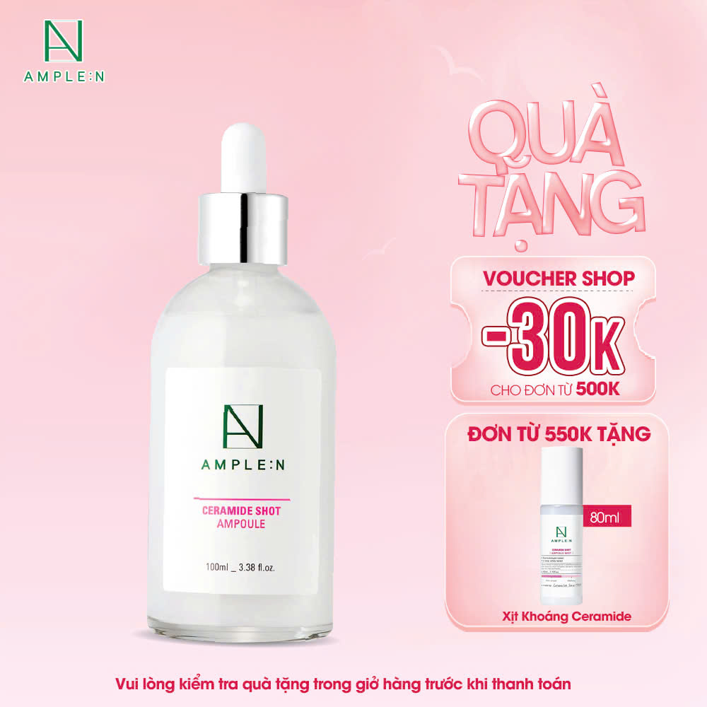 Tinh Chất Dưỡng Da Ceramide Ngừa Lão Hóa AMPLE:N Ceramide Shot Ampoule