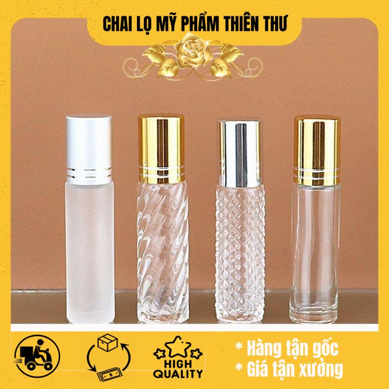 Vỏ Bi Lăn 10ml chiết nước hoa, dầu dừa, chiết mỹ phẩm