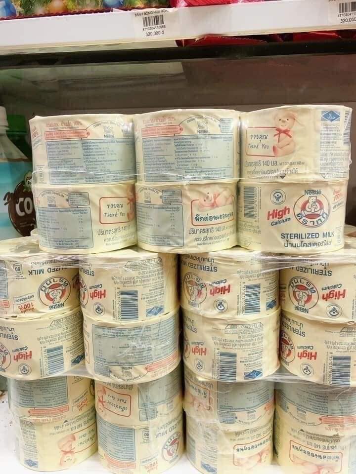 Nestle sữa tăng chiều cao high calcium 140k/lốc 12 lon