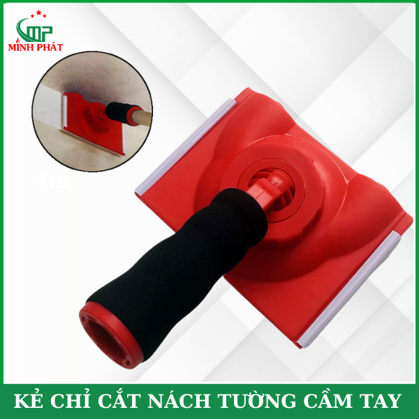 Dụng cụ kẻ chỉ cắt nách tường sơn nước cầm tay minh phát