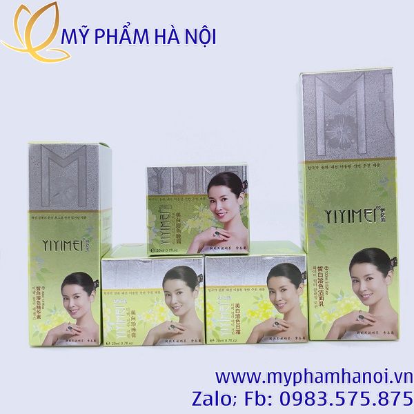 [5in1] YIYIMEI BỘ MỸ PHẨM TRỊ NÁM TRẮNG DA