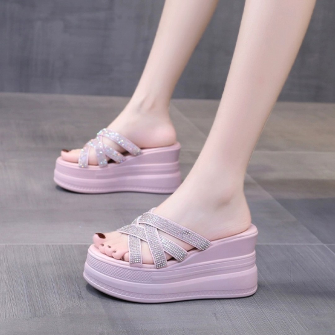 Dép xuồng dây chéo xoàn