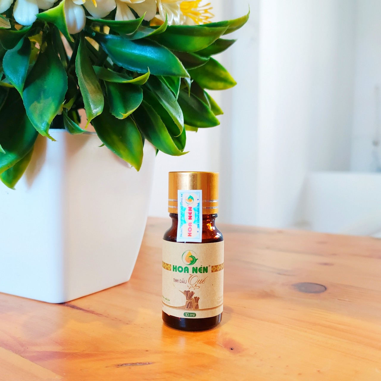 Tinh dầu quế nguyên chất Hoa Nén 10ml - Tinh dầu xông phòng giúp giảm căng thẳng, mệt mõi hiệu quả