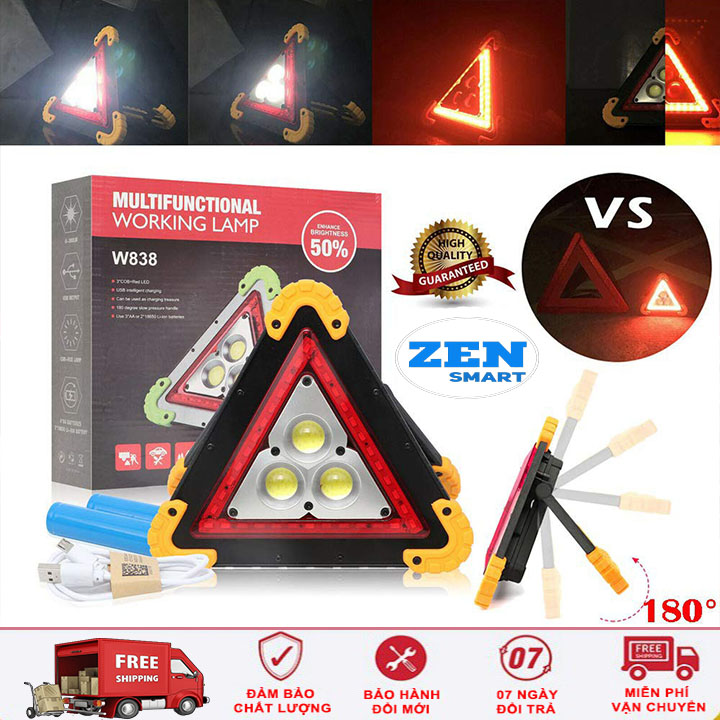 Đèn led cảnh báo nguy hiểm 4 chế độ