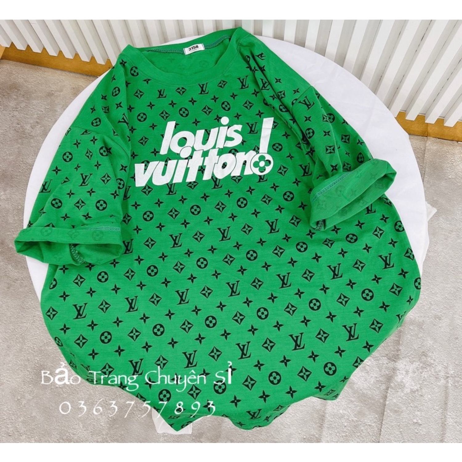 Áo Thun Tay Lỡ L.V Eo Vì Hot Trend Form Rộng Cổ Tròn Phong Cách Cá Tính Năng Động-Áo Phông Nam Nữ Unisex Freesize Tay Lỡ