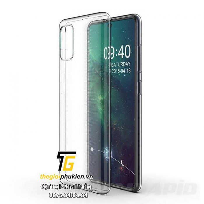Ốp lưng Samsung Galaxy M51 silicon dẻo trong suốt
