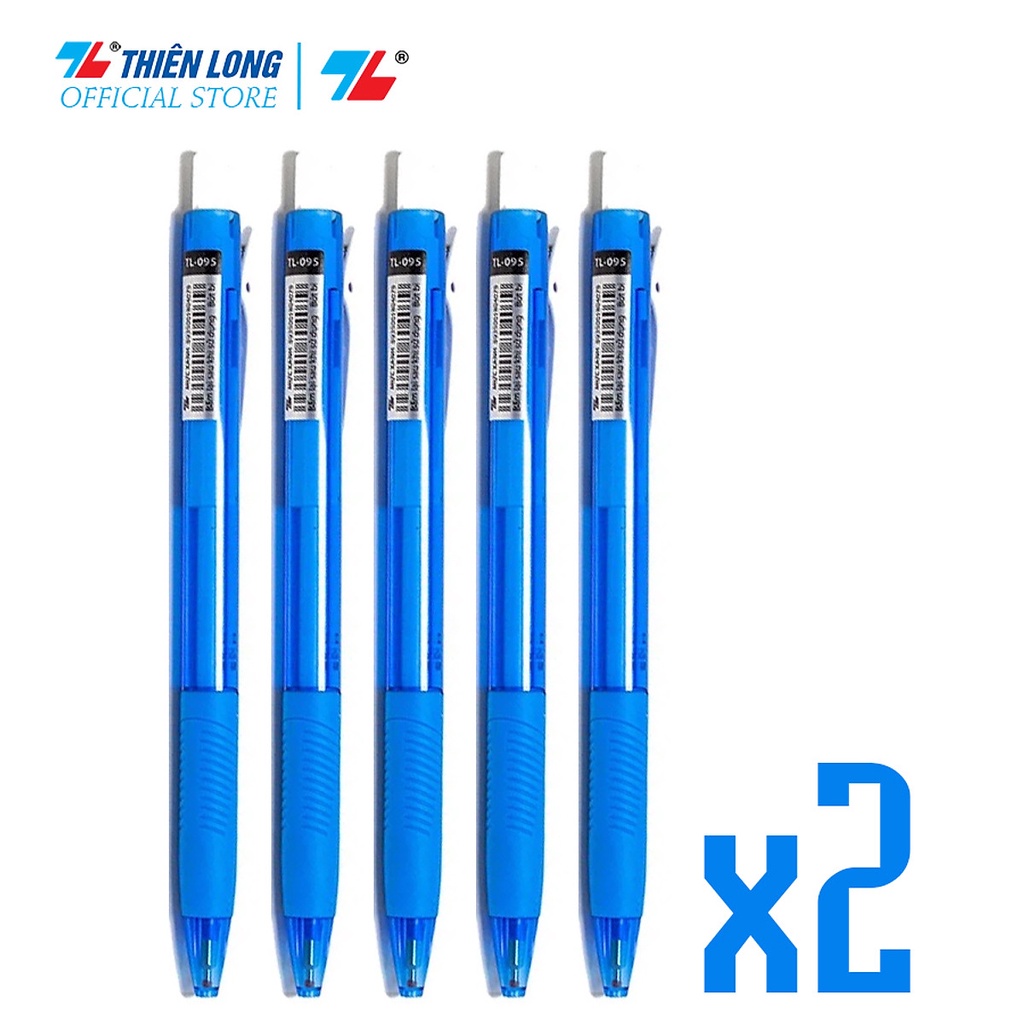1 cây bút bi thiên long tl-095 mực xanh