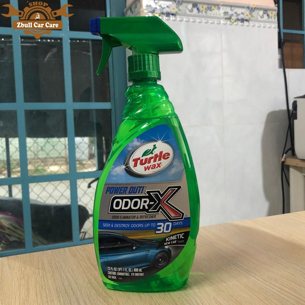 Dung dịch khử mùi nội thất ô tô Turtle Wax Power Out Odor-X Spray