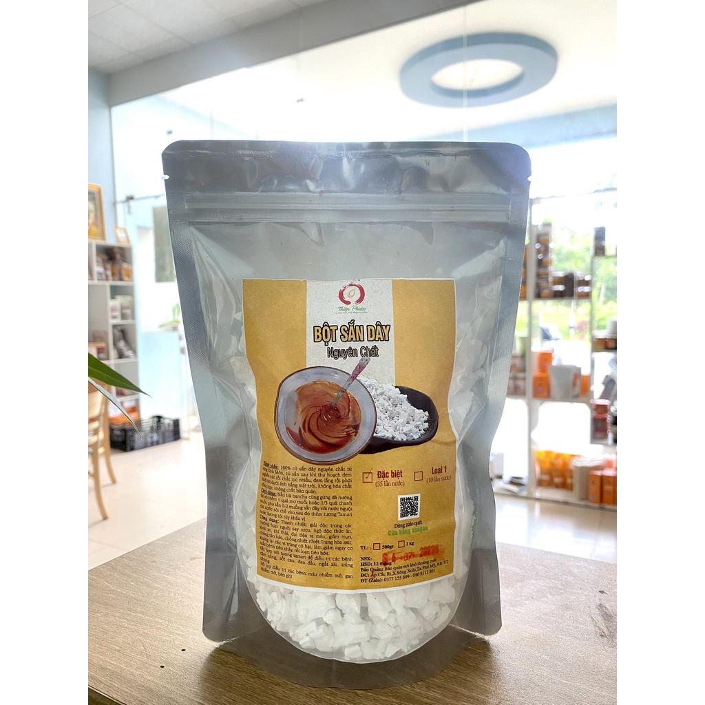 Bột sắn dây đặc biệt - nguyên chất 100% - lọc 35 nước - theo pp ohsawa