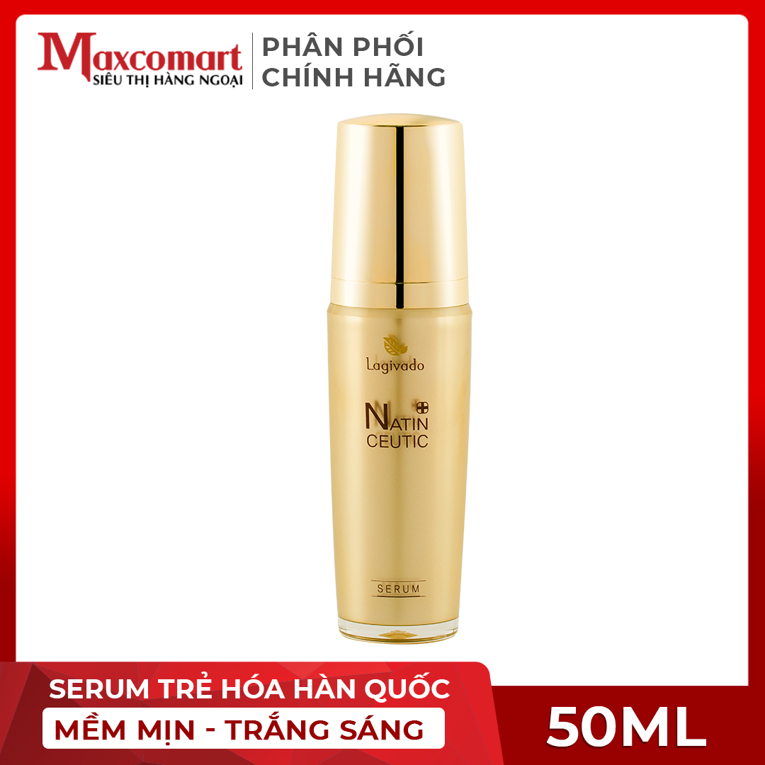[HCM]Tinh chất serum dưỡng trẻ hoá da HÀN QUỐC LAGIVADO NATIN CEUTIC SERUM 50ml