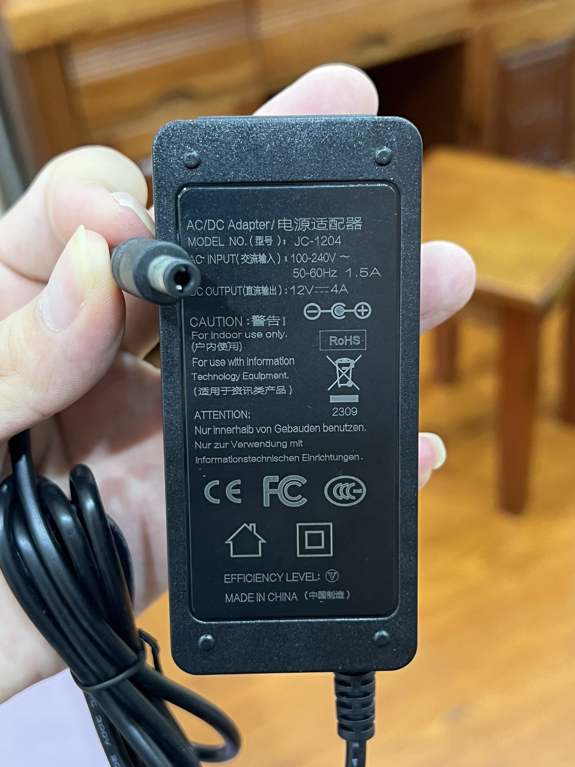 Nguồn màn hình máy tính aoc 12v 4a