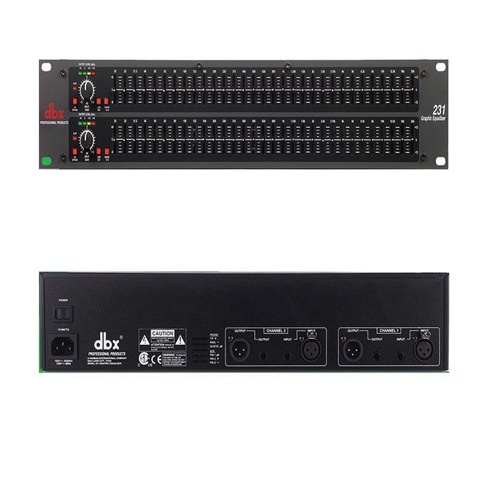 Lọc tiếng Equalizer DBX 231 cho dàn âm thanh