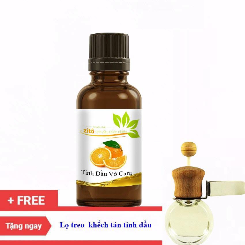 Tinh dầu vỏ cam ngọt zito 50ml tặng vỏ khuyếch tán tinh dầu