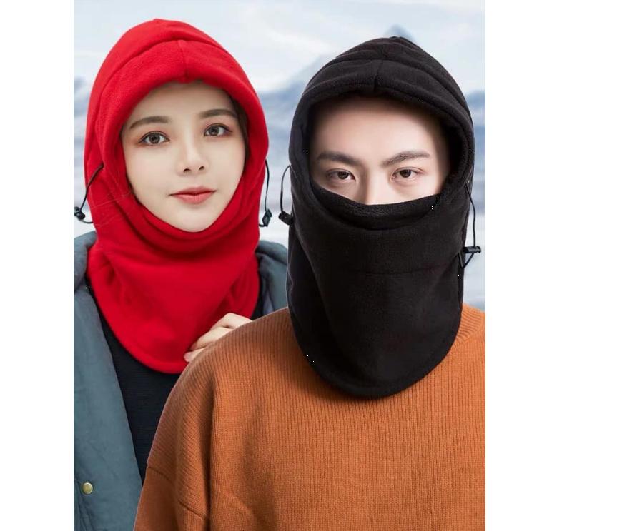 Mũ trùm đầu Ninja chất nỉ, Mũ trùm đầu đa năng, Mũ trùm đầu đi xe máy