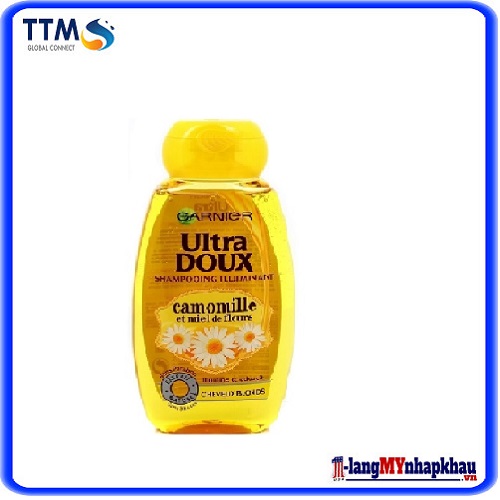 Dầu gội garnier ultra doux mật ong hoa cúc - pháp