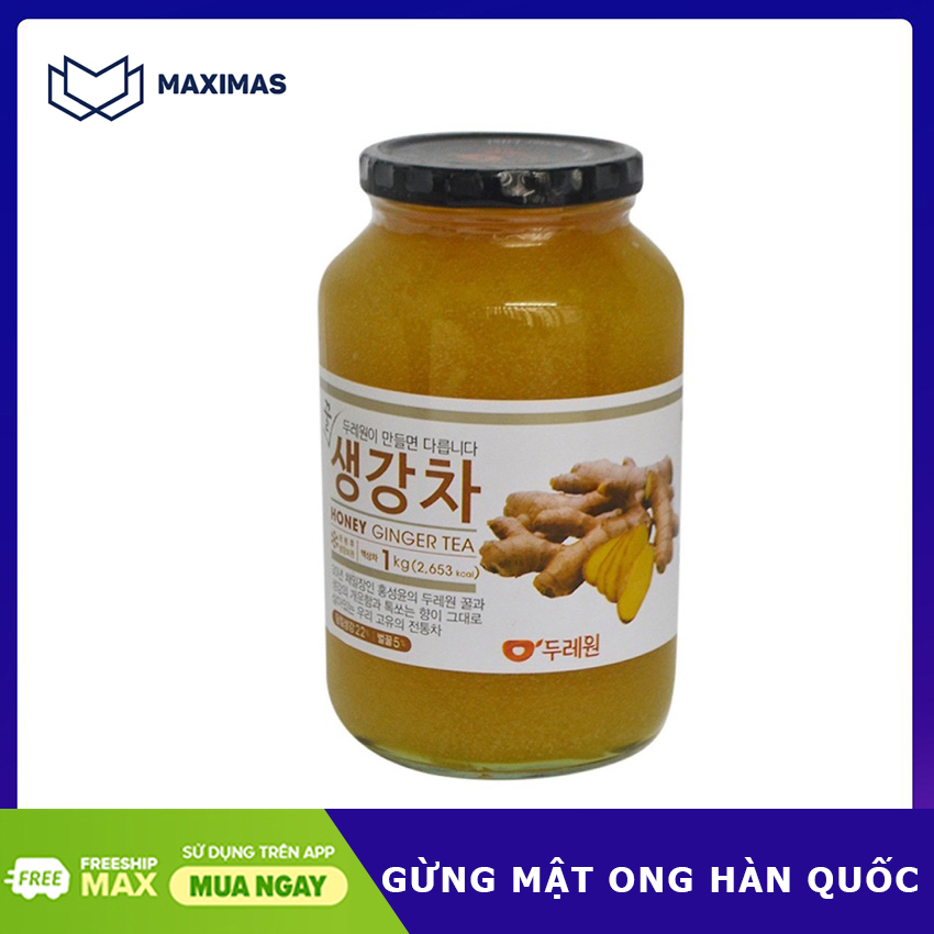 Trà mật ong gừng Dooraewon Hàn Quốc 1kg Maximas