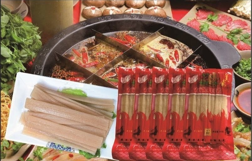 Miến dẹt khoai lang tứ xuyên gói 200g - lặt vặt shop