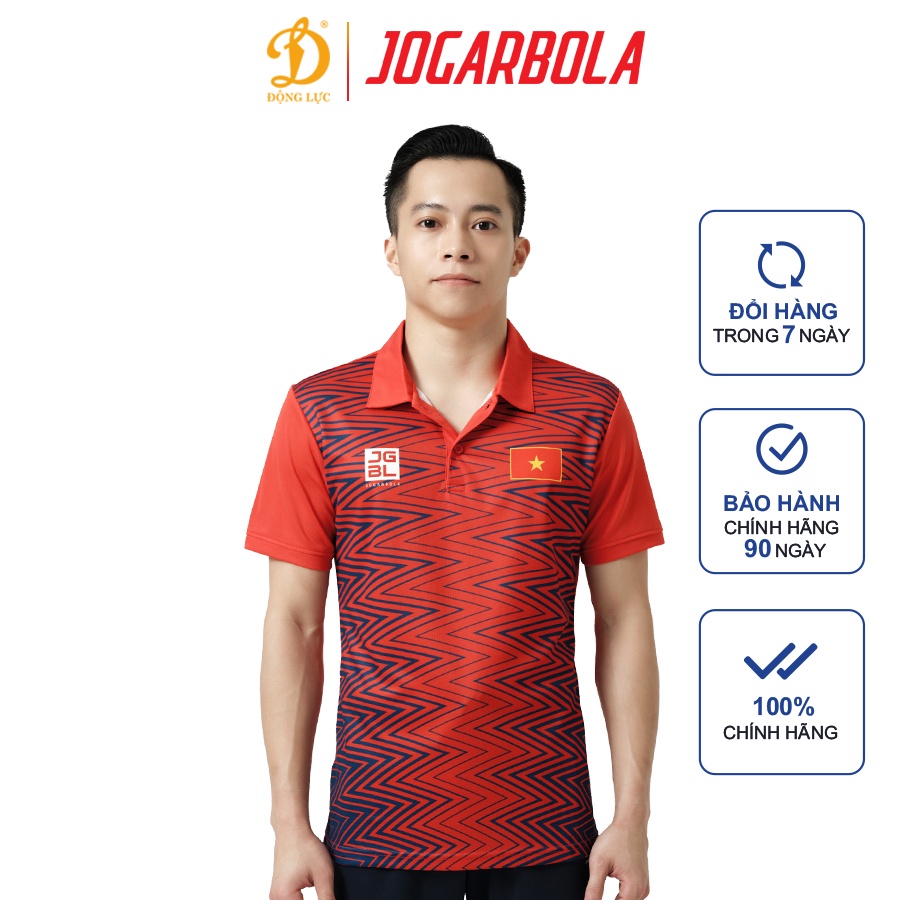 Áo polo nam unisex Jogarbola, áo nam polo ngắn tay thấm hút mồ hôi - MJ847-03