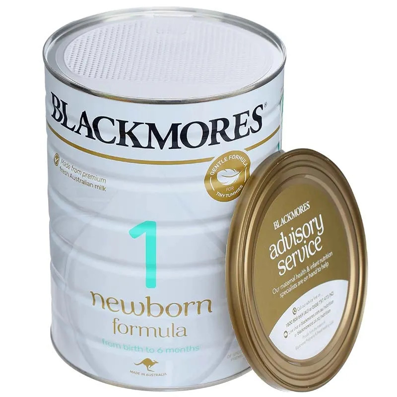 Sữa bột Blackmores NewBorn Formula hương vani 900g