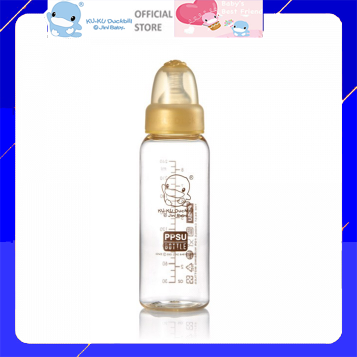 Bình sữa cổ thường ppsu kuku ku5832 - 240ml