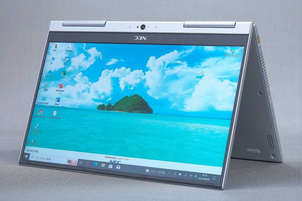 Laptop 2 trong 1 Nec VersaPro VK23T Core i5-6200U, 8gb ram, 256gb SSD, 13.3" Full HD IPS cảm ứng đa 