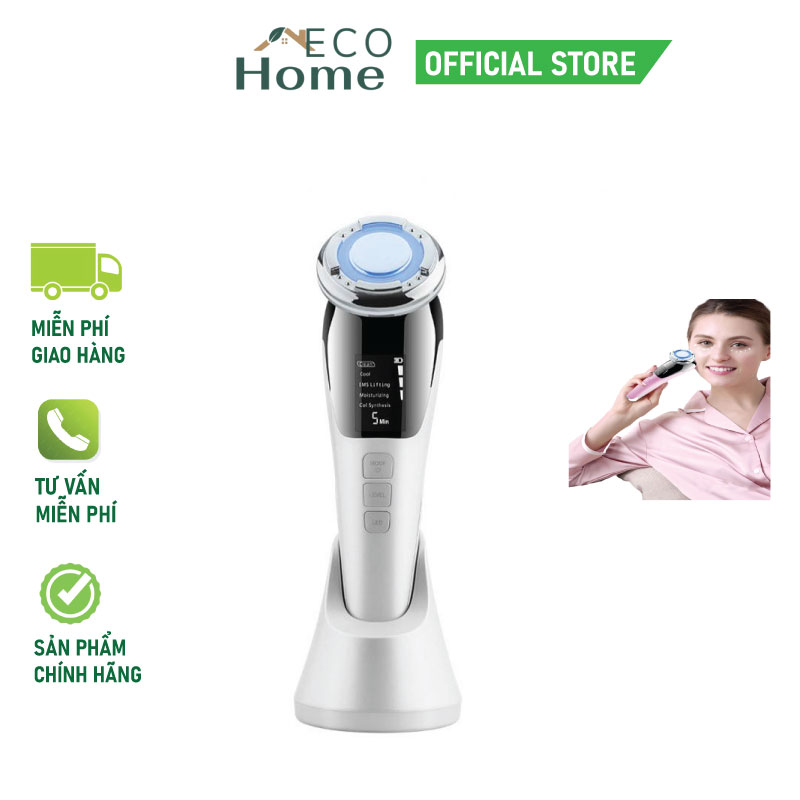 Máy massage mặt ion chính hãng Hot and Cold KM55
