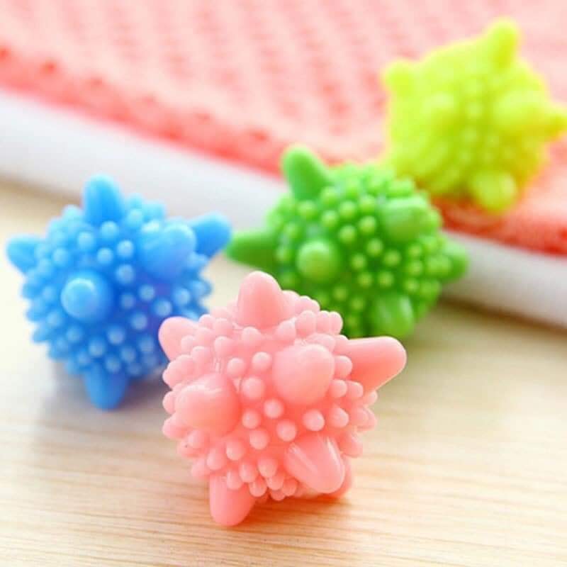 Combo 5 quả bóng giặt mini, bóng giặt sinh học, bóng giặt mini, bóng giặt quần áo