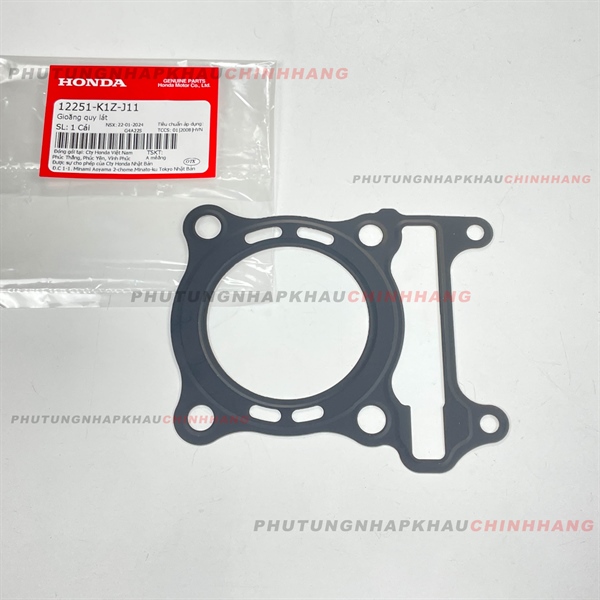 Ron đầu lòng, Ron quy lát Air Blade Ab 160, Vario 160, PCX 160, SH 160 4 val chính hãng Honda - 12251K1ZJ11