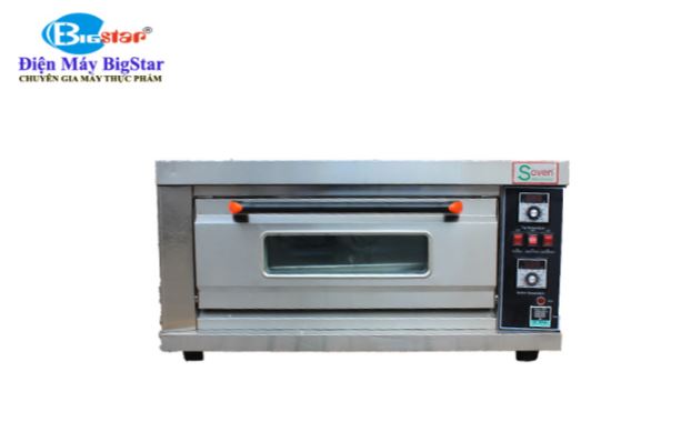 Lò nướng pizza 1 tầng 1 khay điện Soven