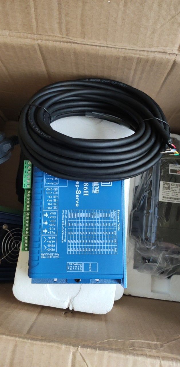 Bộ động cơ Hybrid Servo JMC 12Nm và Driver 2HSS86H