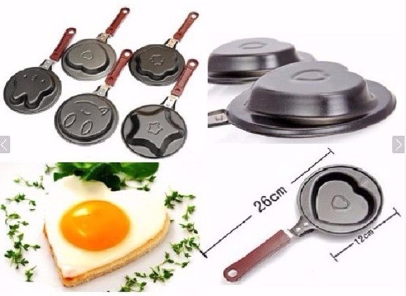 Chảo chiên trứng mini hình thú độc đáo