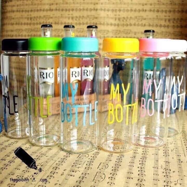 BÌNH THUỶ TINH MY BOTTLE 420ML