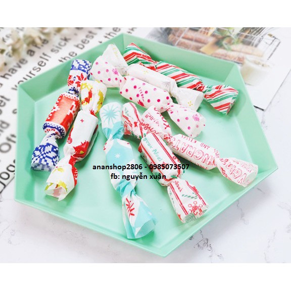 500 Tờ giấy gói kẹo nougat/ kẹo / mứt ... (Nhiều mẫu)