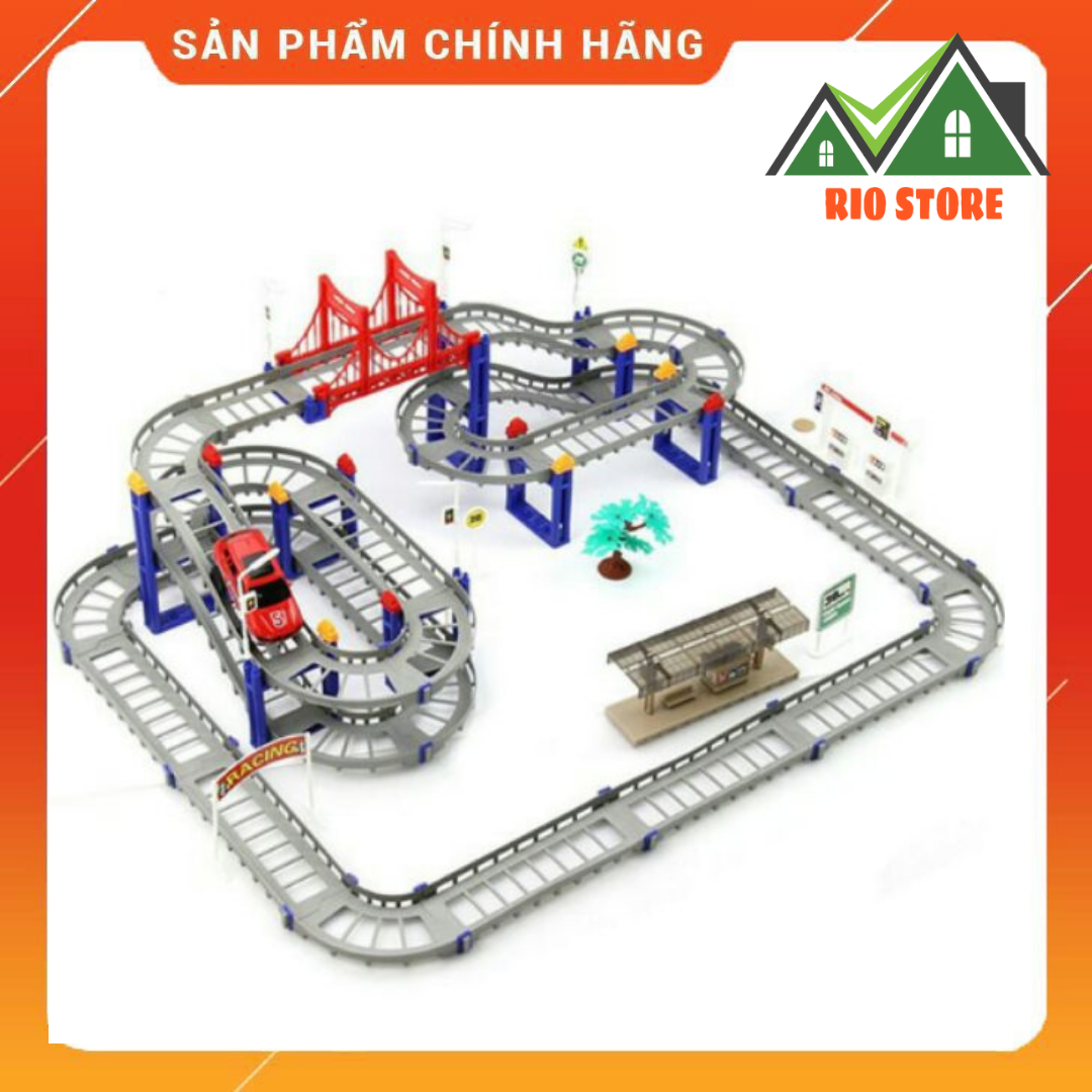 Đồ chơi lắp ráp mô hình đường ray xe ô tô - 6150 Rio Store