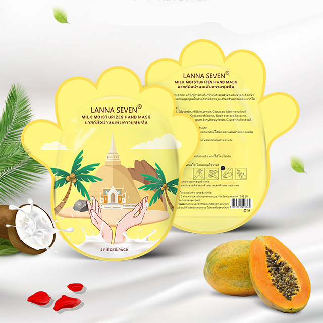 Mặt nạ dưỡng da tay lanna seven thái lan 2 pieces/pack