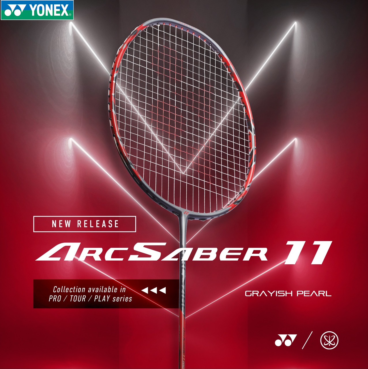 Vợt cầu lông Yonex ARC11 Pro khung cacbon siêu nhe,cặp đôi Nam top 1 thế giới sử dụng,Căng cước sẵn 