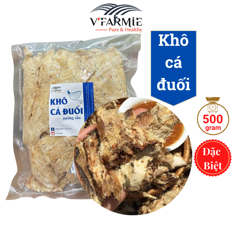 Khô cá đuối nướng sẵn - ăn liền