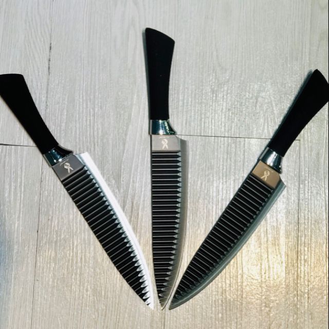 [HCM]Dao thái jie lan shi Nhật Bản siêu sắc OK 02 mũi nhọn - Dao cắt lát sóng - Dao thái - Dao cắt sóng - Dao nhật bản